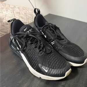 Nike Air Max 270 Black and White Sneakers